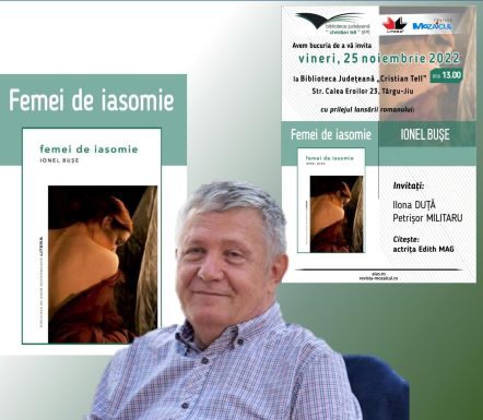 Romanul „Femei de iasomie” lansat și la Târgu-Jiu