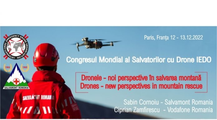 Echipele Salvamont România, la Paris – Congresul Mondial al Salvatorilor cu Drone