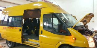 Microbuzul școlar din Vladimir, pe butuci! – Autoritatea locală a apelat la un privat neautorizat pentru transportarea elevilor la școală