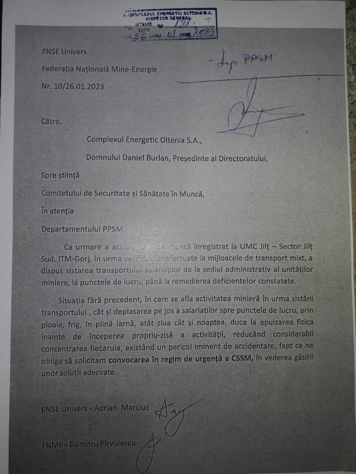 9 zile după tragedia din Jilț: Sindicatele mari cer de urgență întrunirea CSSM