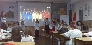 „Mica Unire”, marcată de elevii Şcolii Gimnaziale „Ecaterina Teodoroiu”