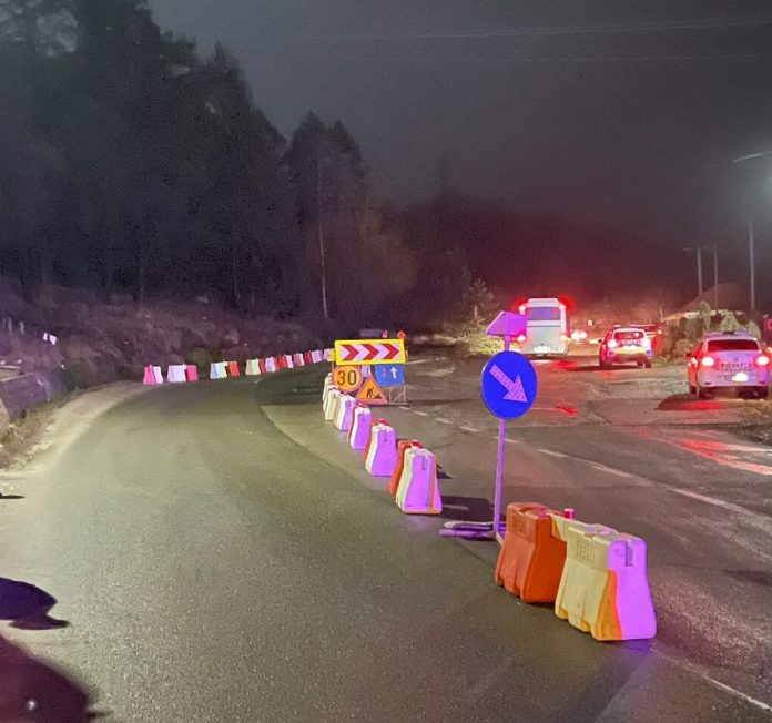 alunecare teren horezu