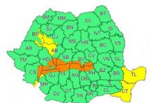 Cod portocaliu de viscol puternic