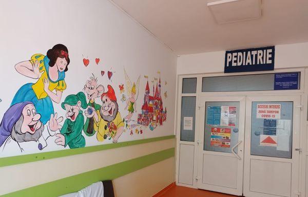 Copii cu gripă internați la Spitalul Județean