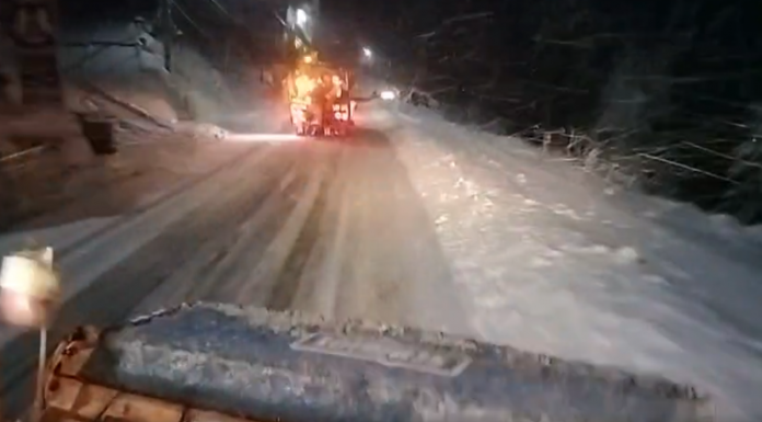 Rânca, VIDEO: Se acționează pentru deszăpezire