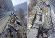 Trafic restricționat pe Valea Oltului