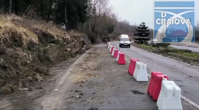 Trafic restricționat pe DN 67