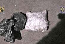 Motru, FOTO: Prins cu jumătate de kg de cannabis. A fost arestat preventiv