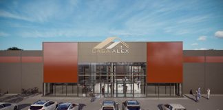 ,,Casa Alex”, pe ultima sută de metri! Pregătiri intense pentru deschiderea magazinului de bricolaj din Motru