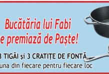 De Paște te premiază Bucătăria lui Fabi!