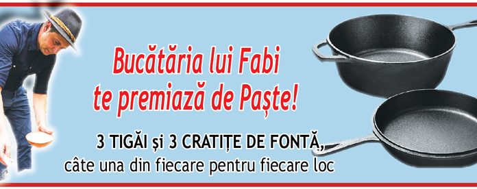 De Paște te premiază Bucătăria lui Fabi!