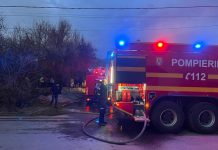 Bălești: Femeie imobilizată la pat, salvată din incendiu
