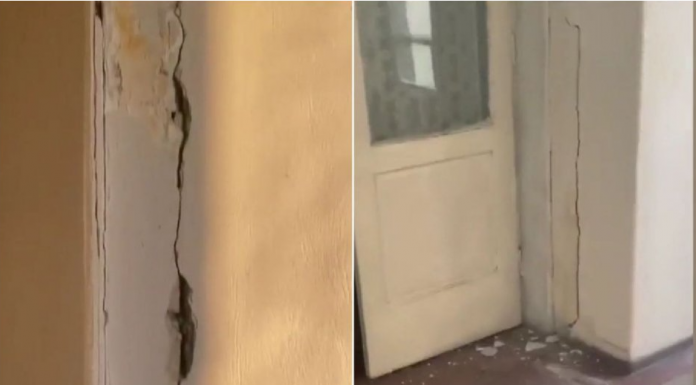 Mai multe blocuri din Târgu Jiu, afectate de cutremur