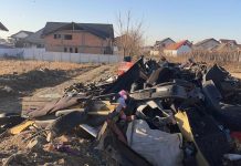 Depozit ilegal de deșeuri auto. Amendă!