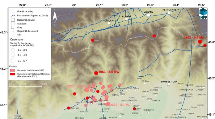 Analiza cutremurelor din Gorj: 810 seisme în ultima săptămână