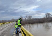 Râul Jiu, sub cod galben și portocaliu de inundații