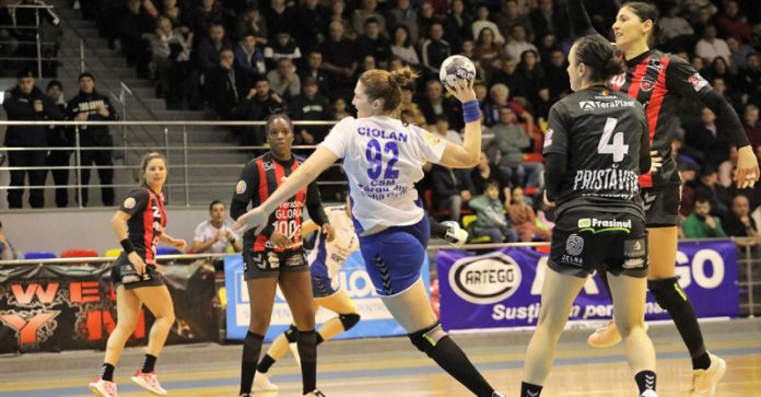 CSM Târgu Jiu – Gloria Bistrița, în Final 4-ul Cupei României