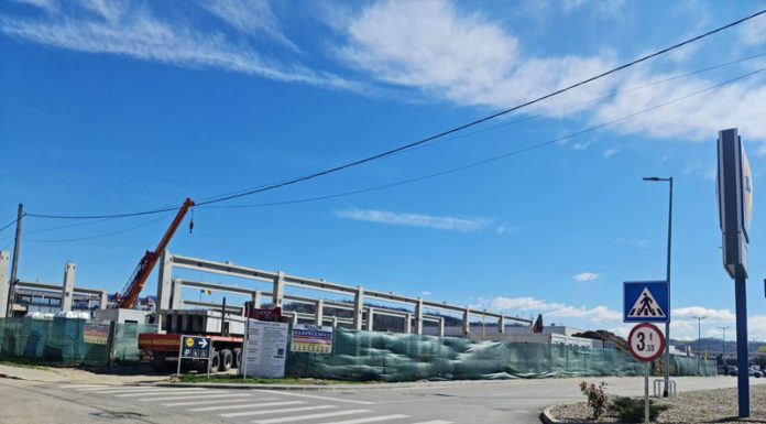 Un procent de 30% din noul Altex, deja realizat la Motru!