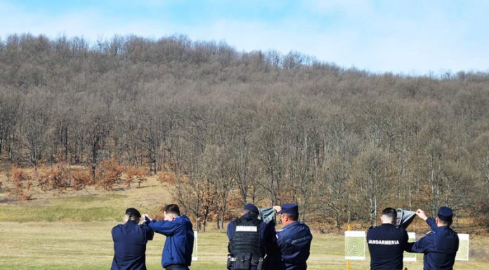 CUPA JANDARMERIEI GORJ LA TIR SPORTIV