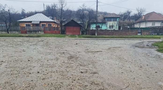 Drumul spre Cariera Roșiuța și spre cimitir, reabilitat și modernizat de Primăria Motru