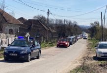 Protest cu zeci de mașini la Capul Dealului!