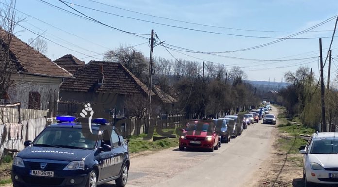 Protest cu zeci de mașini la Capul Dealului!