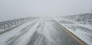 Viscol puternic la munte!