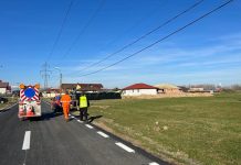 Târgu-Jiu: Asfalt nou pe strada Prelungirea Panduri