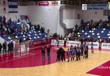 Sportivă de la CS Dacia Mioveni, accidentată la meciul cu CSM Târgu Jiu