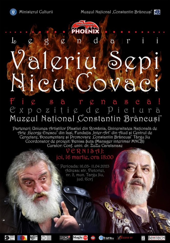 Fondatorul trupei Phoenix, expoziție de pictură la Târgu-Jiu