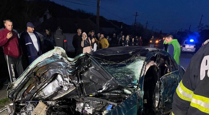 Accident grav, cu două victime, la Glogova! Șoferul avea permisul suspendat