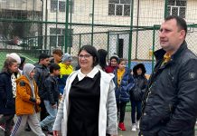 Simulare de incendiu, la Şcoala Gimnazială „Ecaterina Teodoroiu”