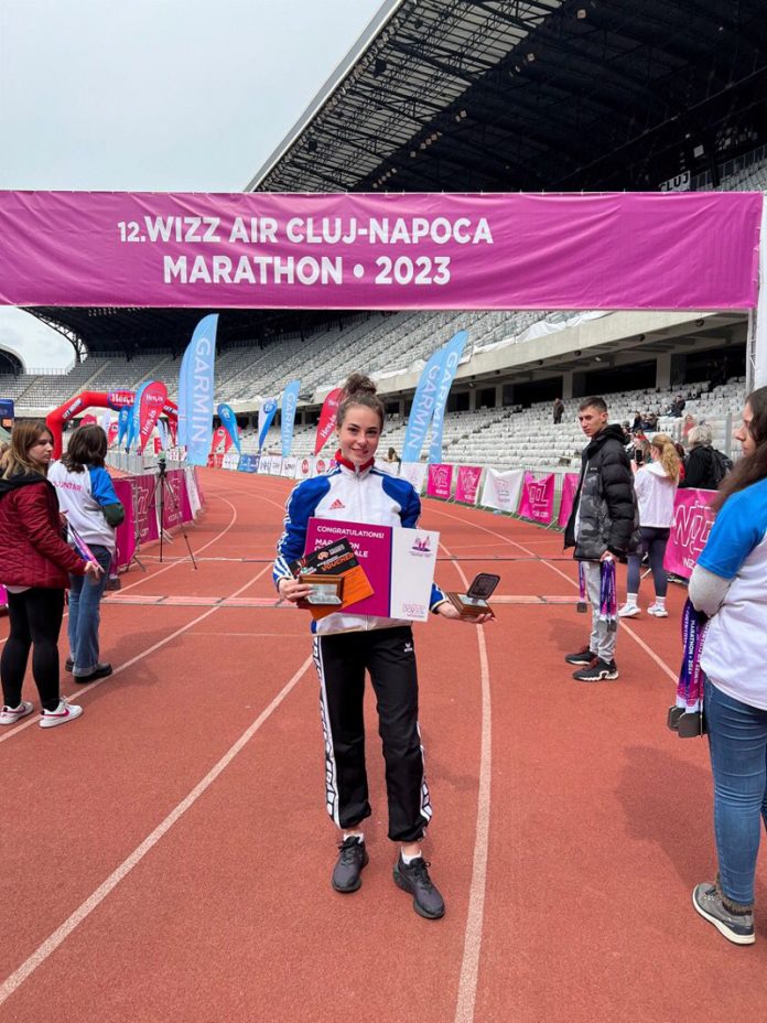Alina Eremia, bronz la Cluj. Comportare bună pentru atleții gorjeni