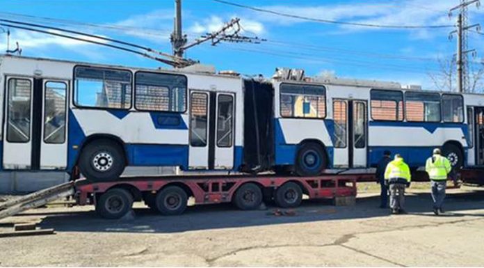 20.000 de lei pentru un troleibuz vechi al Transloc, aflat încă în stare de funcționare! Piesa ajunge la muzeu