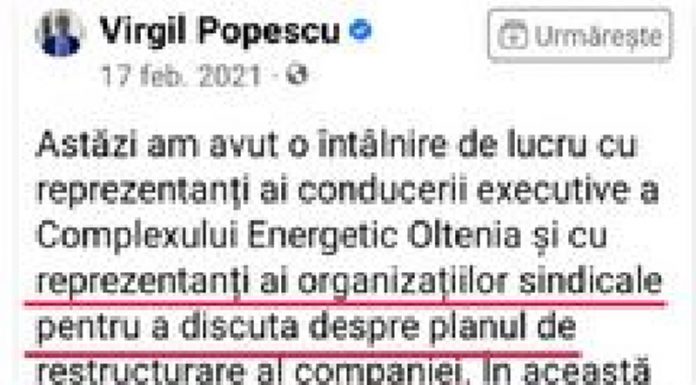 Liderii federațiilor sindicale nu se urnesc nici dacă CEO se închide mâine! În ultimii patru ani, FNME și SMEO – nicio acțiune sindicală