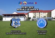 Gilortul are nevoie de victorie cu Șimian: ,,Echipa care va câștiga rămâne în cursa pentru locul doi”