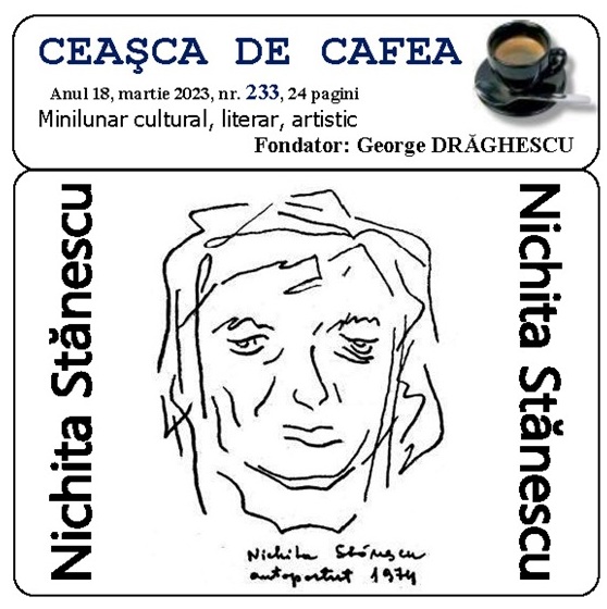 Eveniment editorial – „Ceaşca de cafea” a lui George Drăghescu dedicată celor 90 de ani de la naşterea lui Nichita Stănescu
