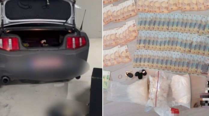 Au gasit 2 kilograme de droguri