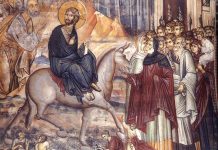 Viaţa Spirituală – Calea, Lumina, Adevărul şi Viaţa! – Domnul Iisus Hristos, terminându-Şi propovăduirea pe pământ, a intrat sărbătoreşte în împărăteasca cetate a Ierusalimului, în cetatea Dumnezeului Cel adevărat!