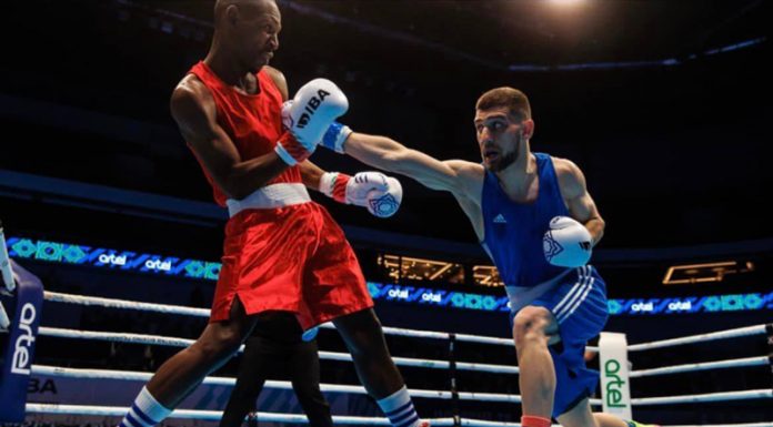 Andrei Musteț, victorie în primul meci de la CM de Box