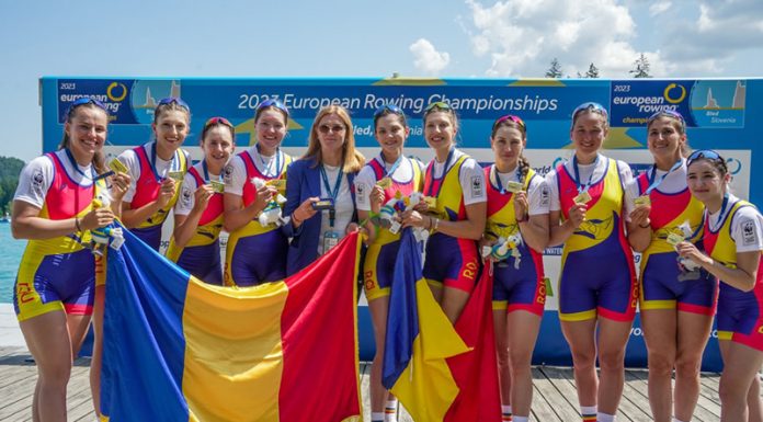 Cinci medalii de aur și una de argint pentru canotajul românesc