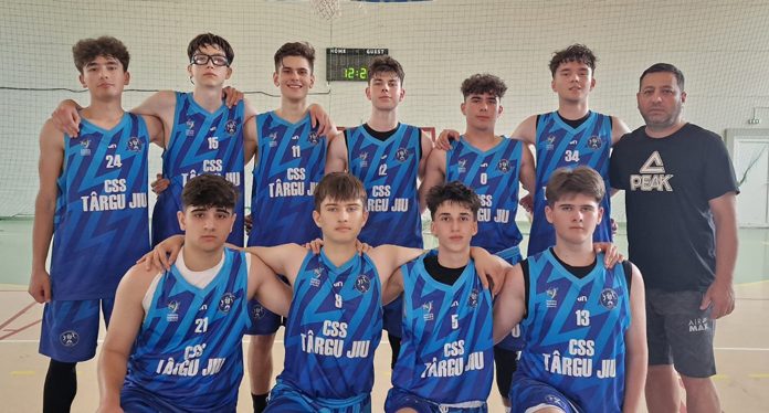 Echipa de baschet CSS Târgu Jiu U17 merge la Turneul Final