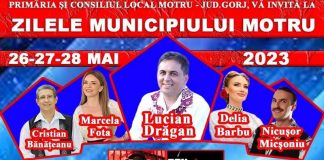VIDEO: Spectacol deosebit la Motru, în weekend, de Zilele Orașului! Vezi mesajul lui Dorian Popa