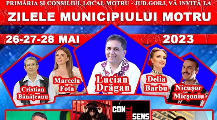 VIDEO: Spectacol deosebit la Motru, în weekend, de Zilele Orașului! Vezi mesajul lui Dorian Popa
