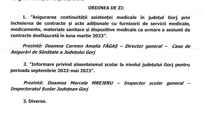 Prefectul Cristina Cilibiu a convocat Comisia de Dialog Social. Fără nicio temă privind CEO
