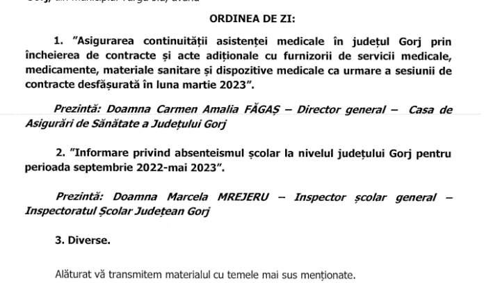 Prefectul Cristina Cilibiu a convocat Comisia de Dialog Social. Fără nicio temă privind CEO