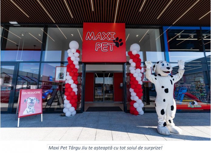 MAXI SURPRIZE LA DESCHIDEREA MAXI PET TÂRGU-JIU! ÎN 26 – 28 MAI, AI 15% REDUCERE LA TOATE PRODUSELE!