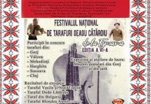 Premiere la festivalul național de tarafuri de la Tismana!