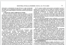Legea 197: Motivarea ICCJ a fost publicată în Monitorul Oficial