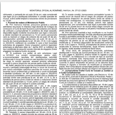 Legea 197: Motivarea ICCJ a fost publicată în Monitorul Oficial